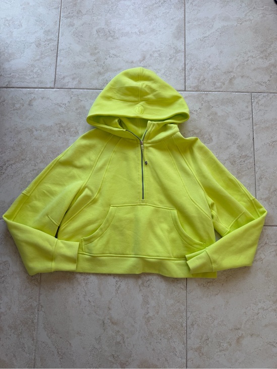 lululemon athletica Tops - LULULEMON Scuba Oversized 1/2 Zip Hoodie Sweatshirt Medium Large